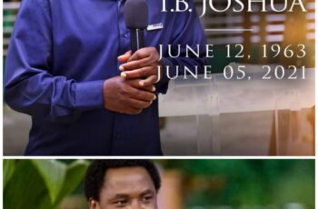Man Of God T.B Joshua confirmed dead at 57